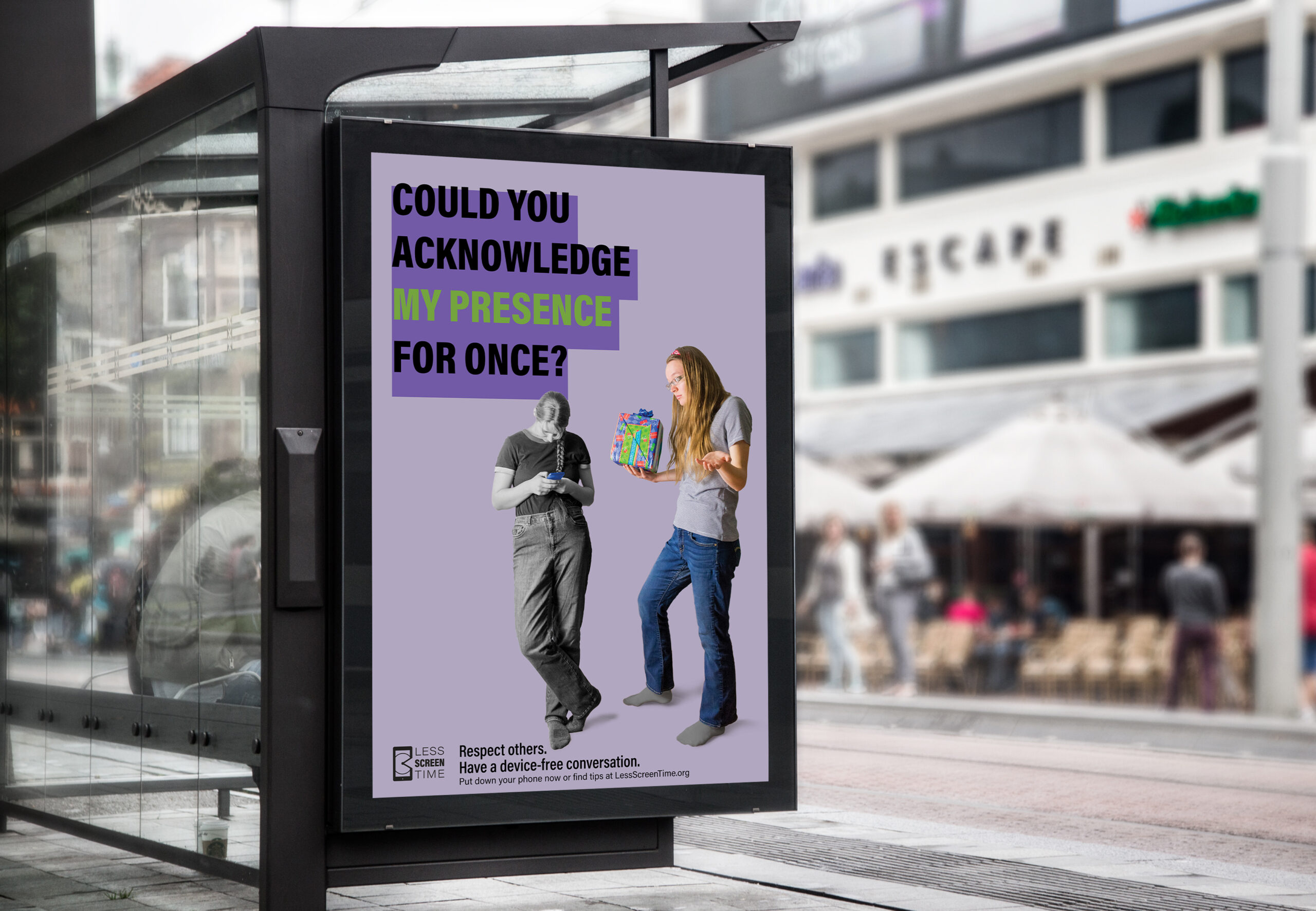 Featured image for “Less Screen Time | Social Good Campaign”